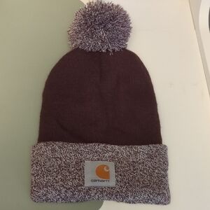 Carhartt Women's Knit Pom-Pom Cuffed Beanie